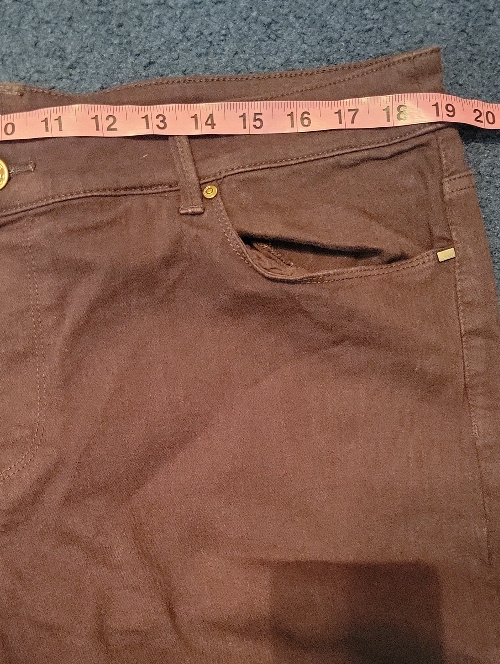 Chico's Dark Chocolate Jeggings - Picture 6 of 9